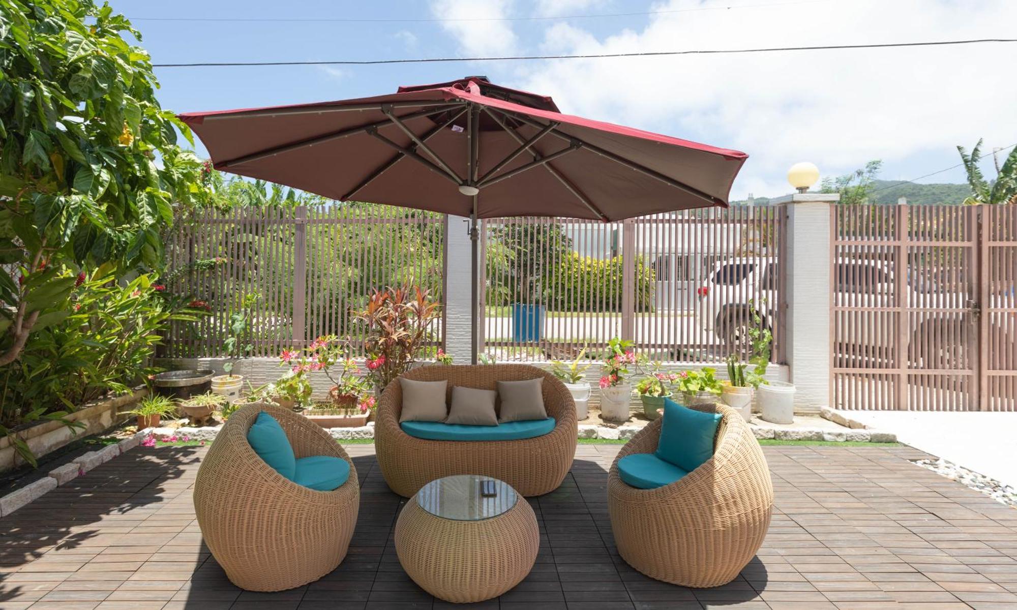 Hotel Oasis Boutique House Saipan Exterior foto
